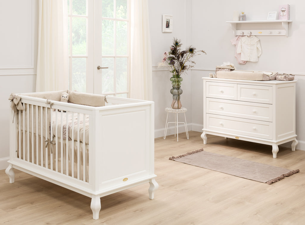 Luxe Bedrok  70 x 140 cm in Linnen Voile Soft Sand (kopie)