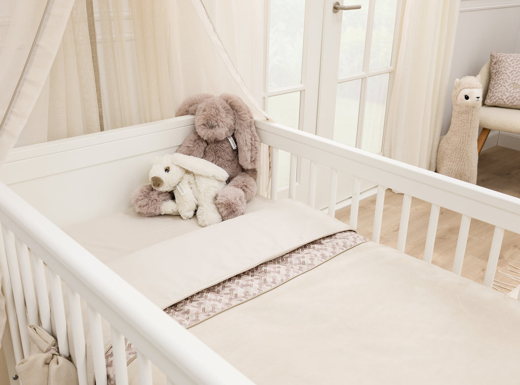 Deken  Bed  Suède Sand & Magnolia