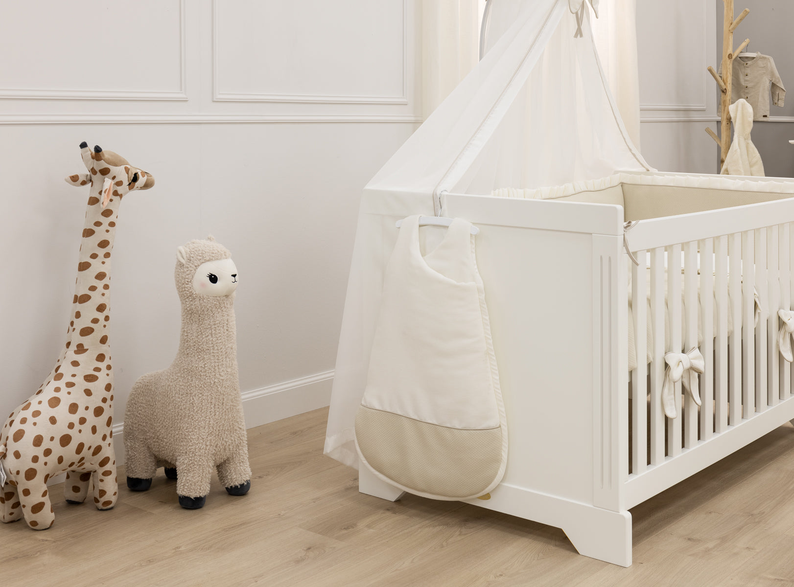 Slaapzak 75 cm Herringbone Ivory