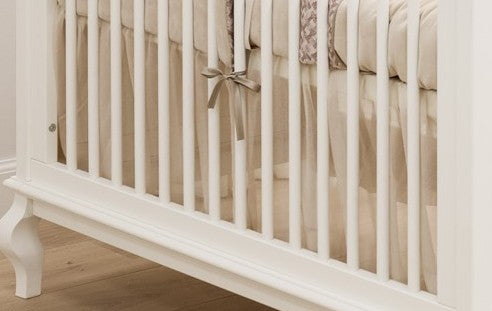 Luxe Bedrok  70 x 140 cm in Linnen Voile Soft Sand (kopie)