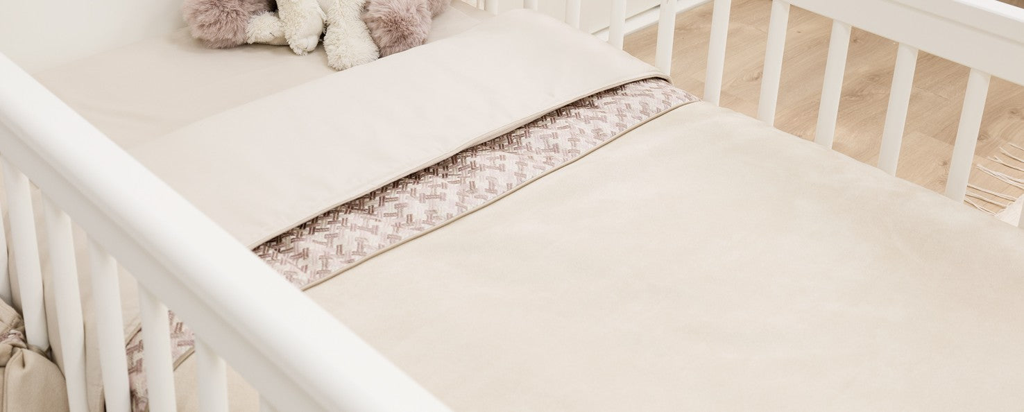 Deken  Bed  Suède Sand & Magnolia